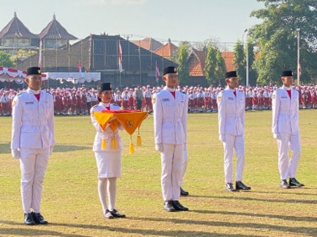 Upacara Bendera, Momentum Penuh Hikmat Menyemarakkan Hari Kemerdekaan RI Ke-79 Tahun